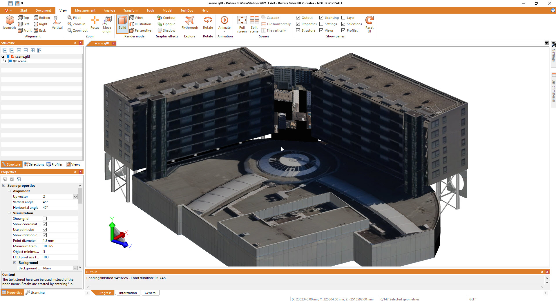 BIM viewer Textures