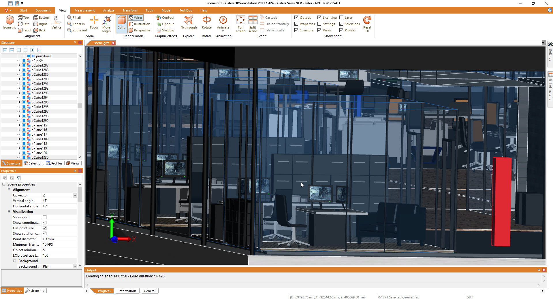 BIM viewer Textures