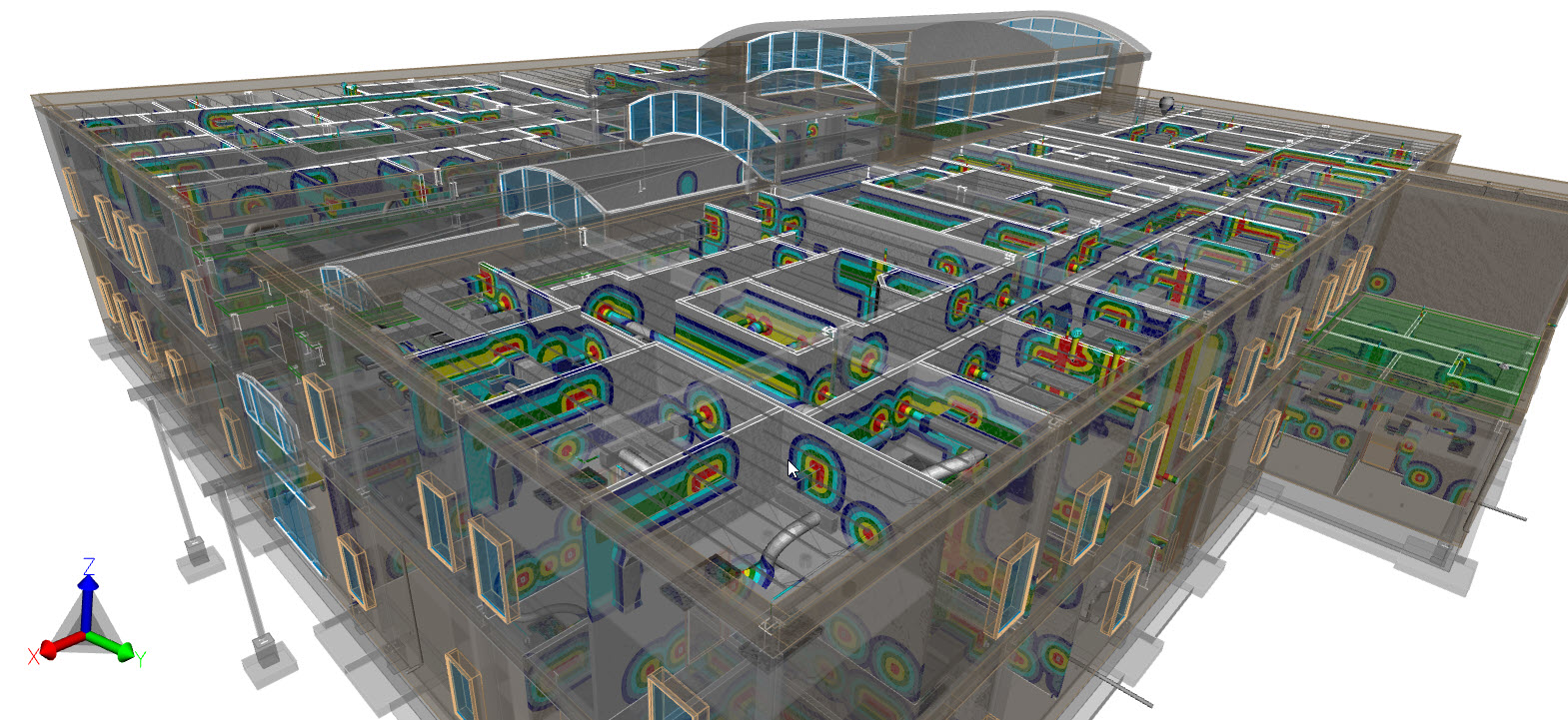 Digital Mock up Linear Distance clearance