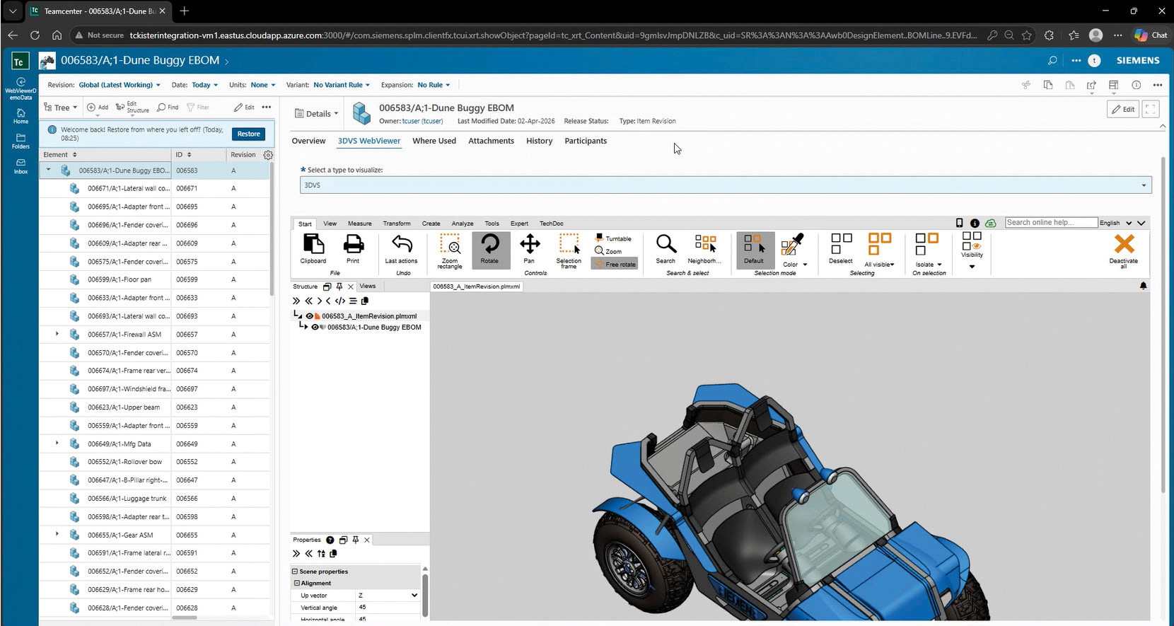 Siemens Teamcenter integrations with Kisters 3DViewStation