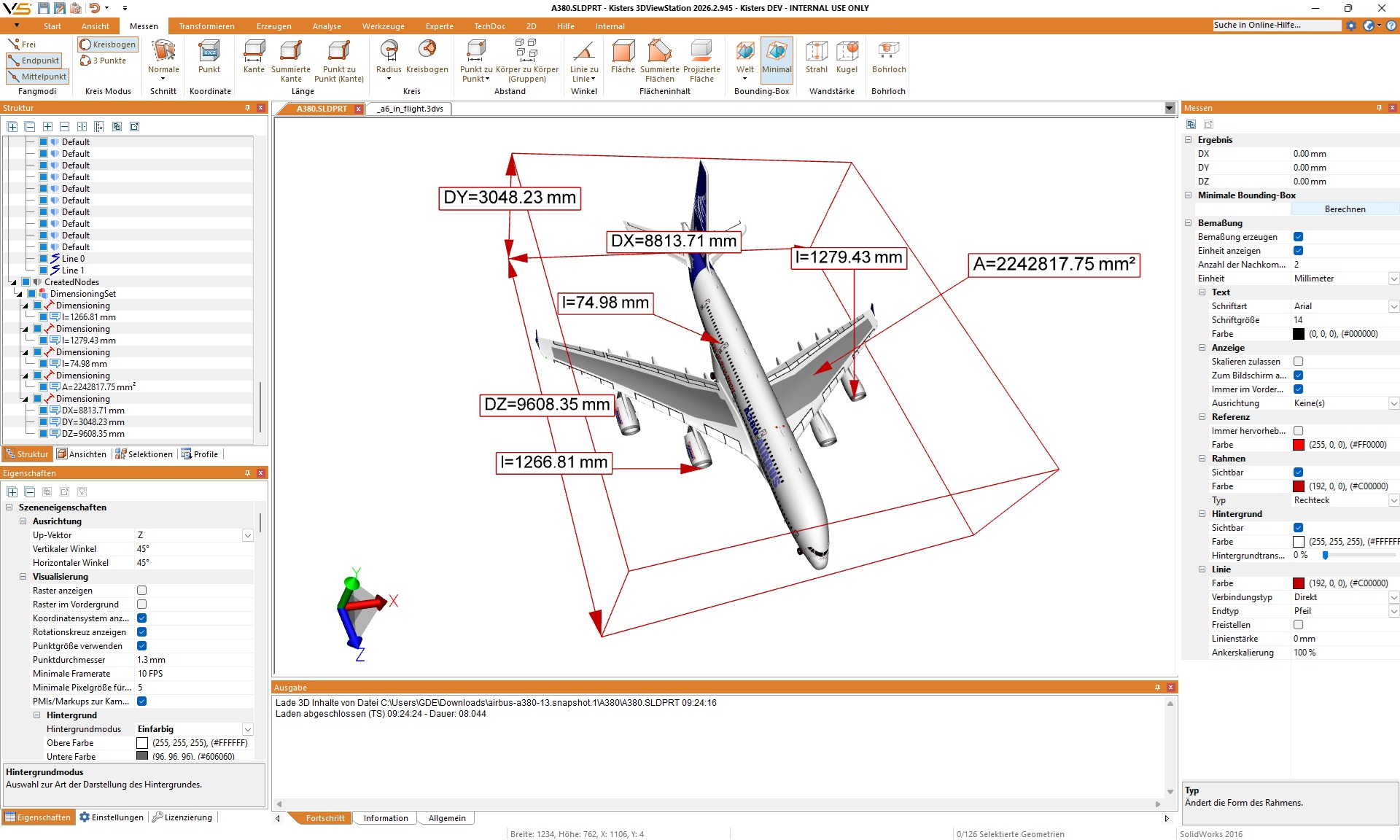 Aerospace Industry 3D Visualization