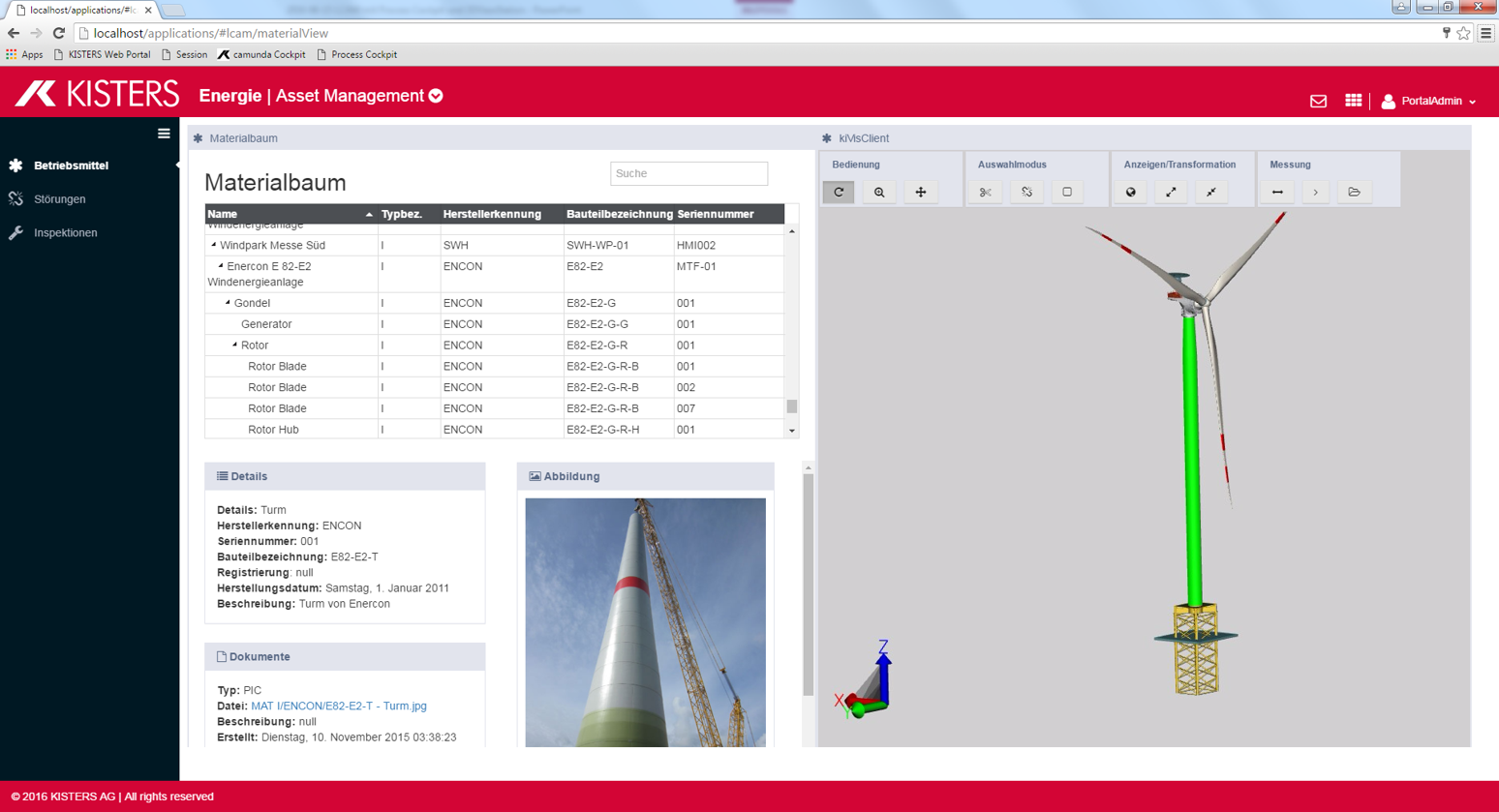 WebViewer in LifeCycleAssetMgmt (SLM, MRO) solution