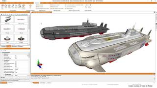 Gaming / gamer: create Minecraft files from 3D CAD models - submarine
