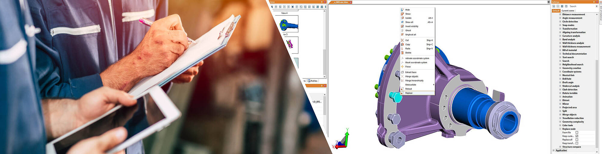 3D CAD Viewer Aerospace Industry