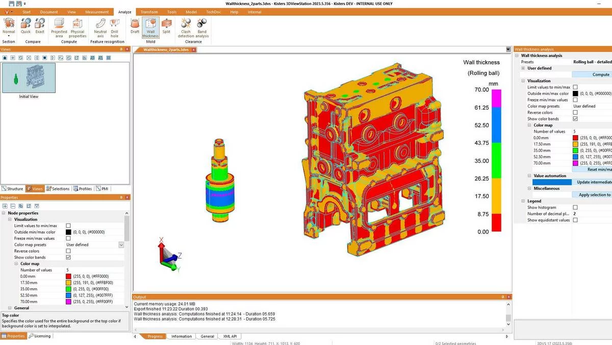 3DViewStation Extended Heatmapd