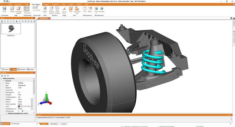 step assembly wheel suspension