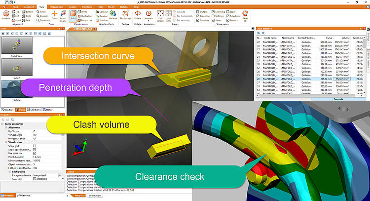Digital Mockup (DMU) with Kisters 3DViewStation