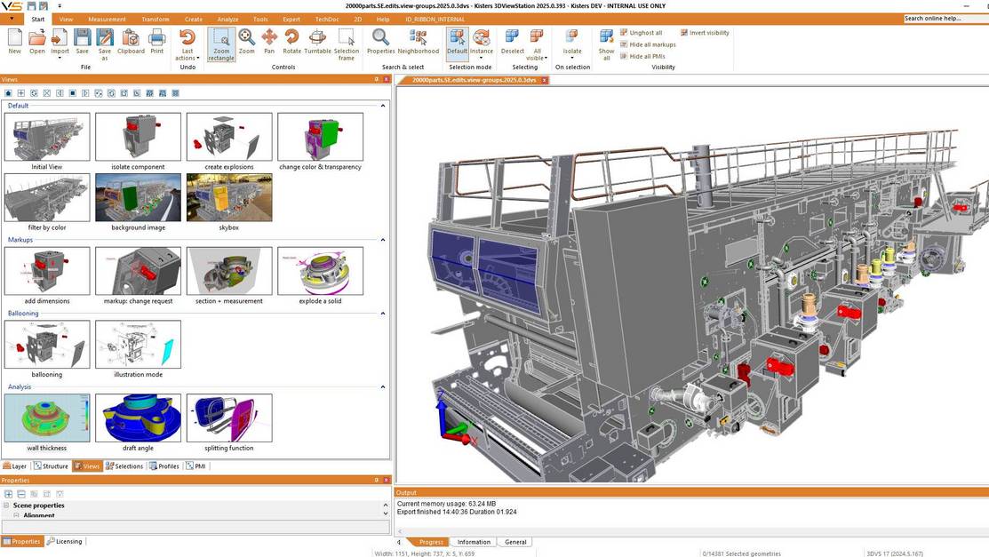 3DViewStation groups of views - overview