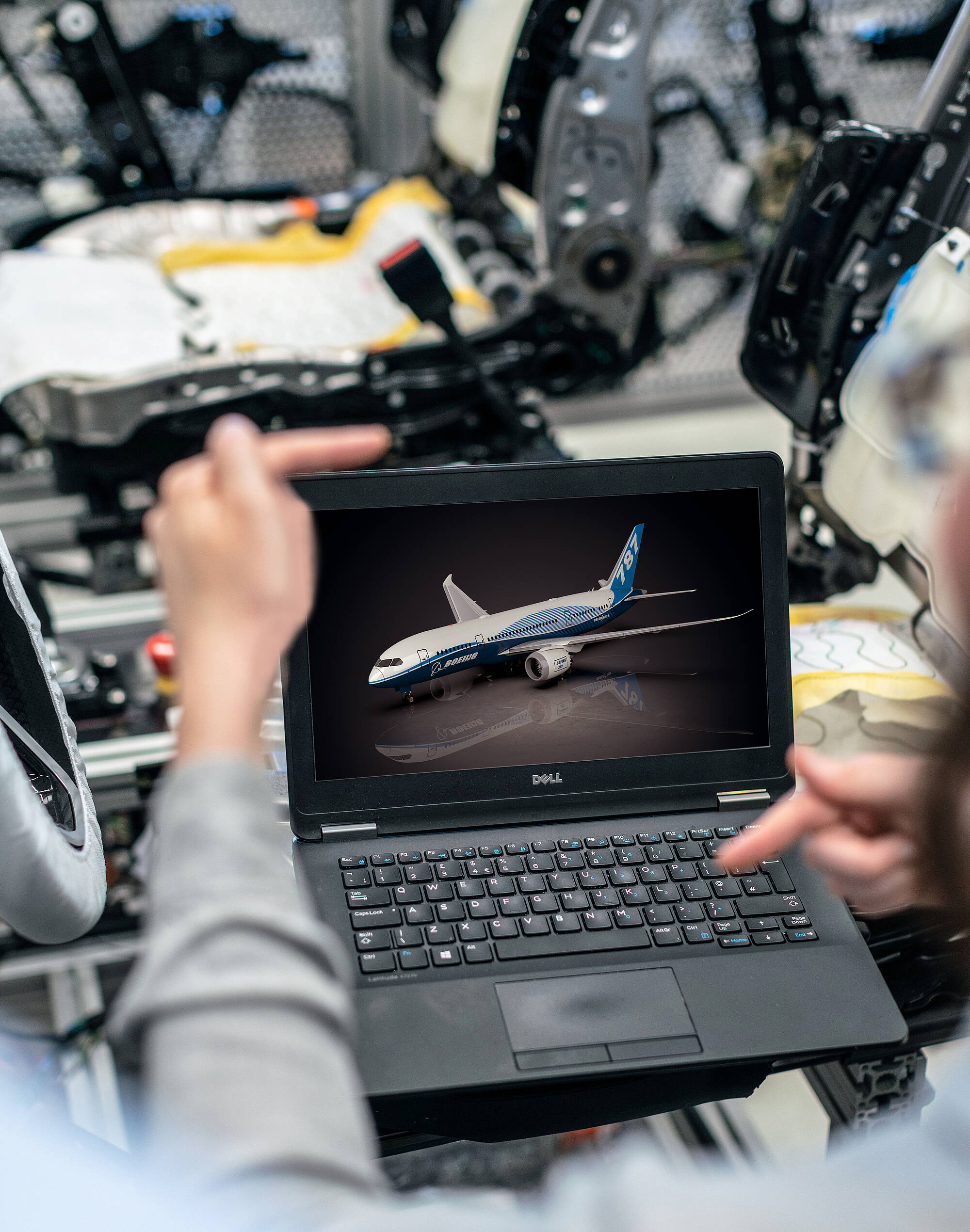 Aerospace 3D CAD central Visualization Solution