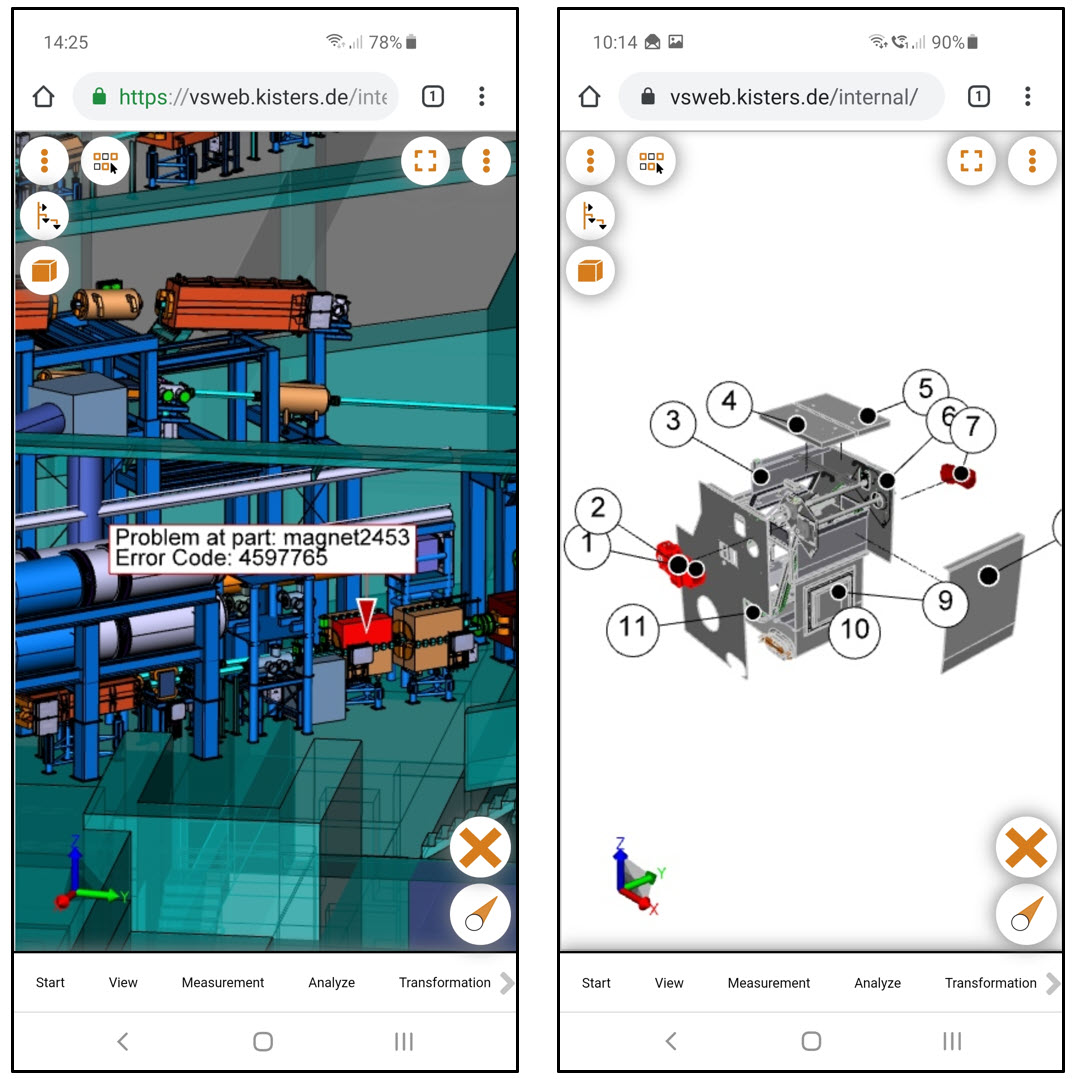 Add 3D to your mobile after sales app for your technicians