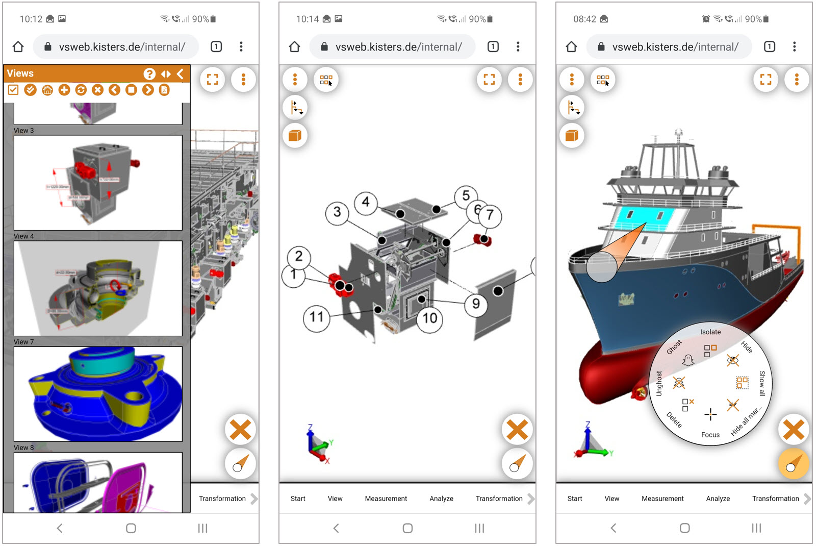 catia viewer online catpart catproduct smartphone tablet mobile